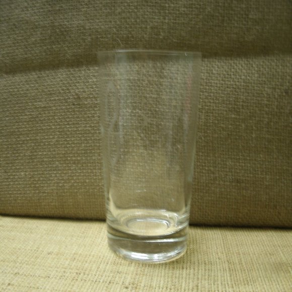 Vintage S initial Etched Glass Set of 4 - Picture 9 of 16